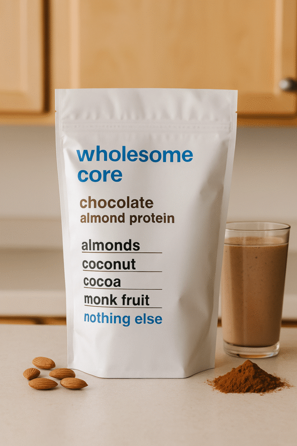 almond protein, almond isolate, deflattened almonds