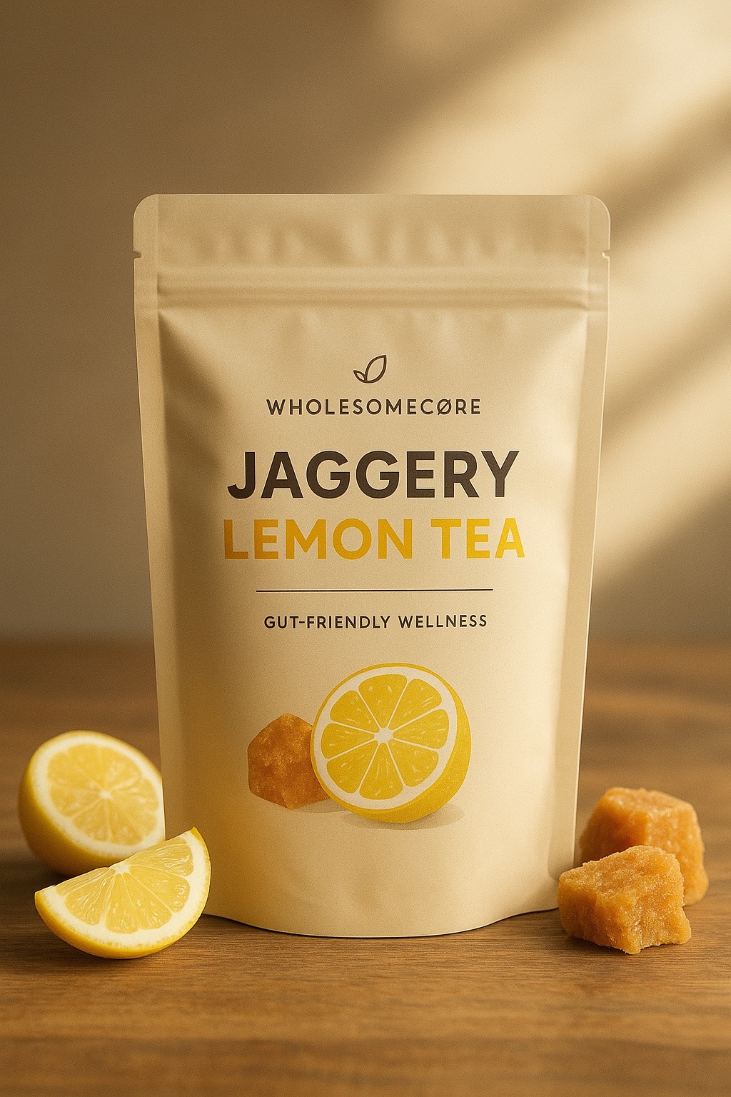 Wholesomecore Jaggery Lemon Tea: A Refreshing Gut-Friendly Drink for Daily Wellness 2025