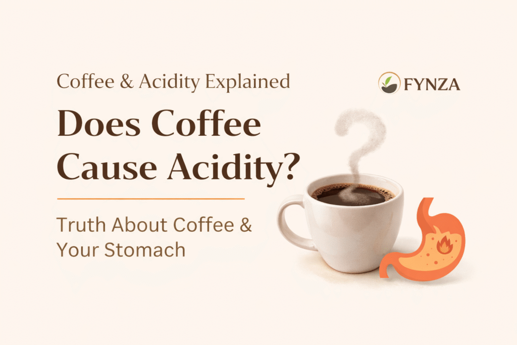 does coffee cause acidity? truth about coffee and your stomach